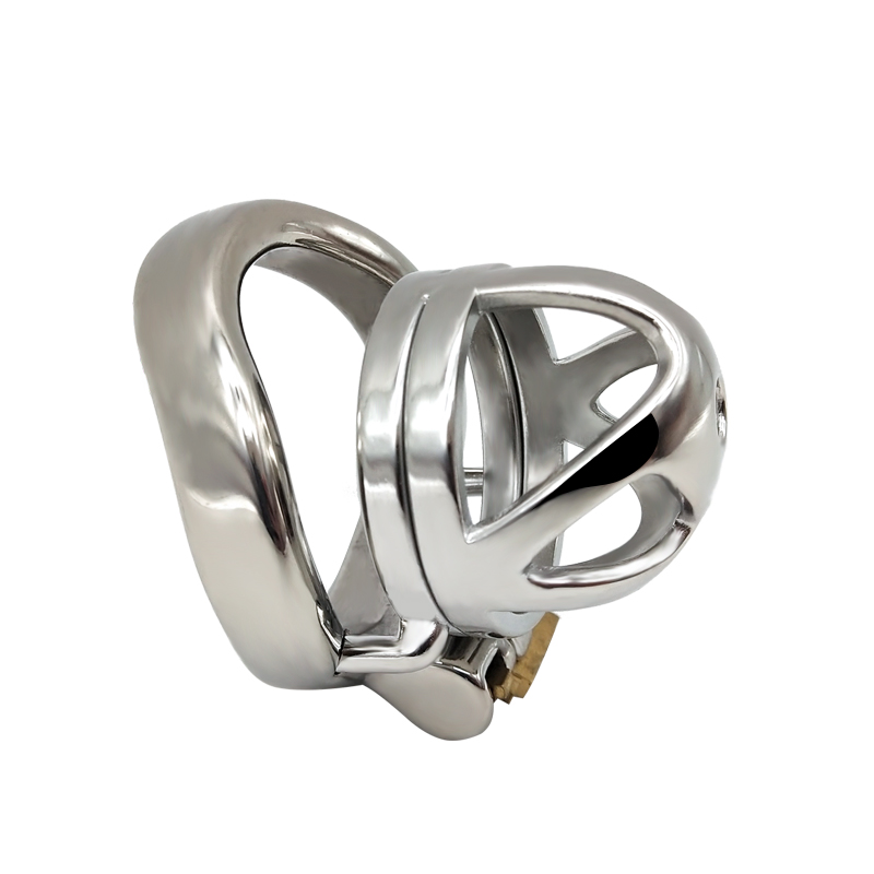 FRRK-48C Curved Ring 304 Stainless Steel Chastity Cage - Image 8