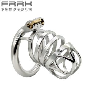 FRRK-42 Round Ring 304 Stainless Steel Chastity Cage