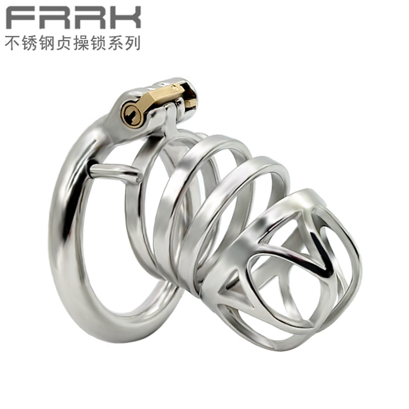 FRRK-42 Round Ring 304 Stainless Steel Chastity Cage