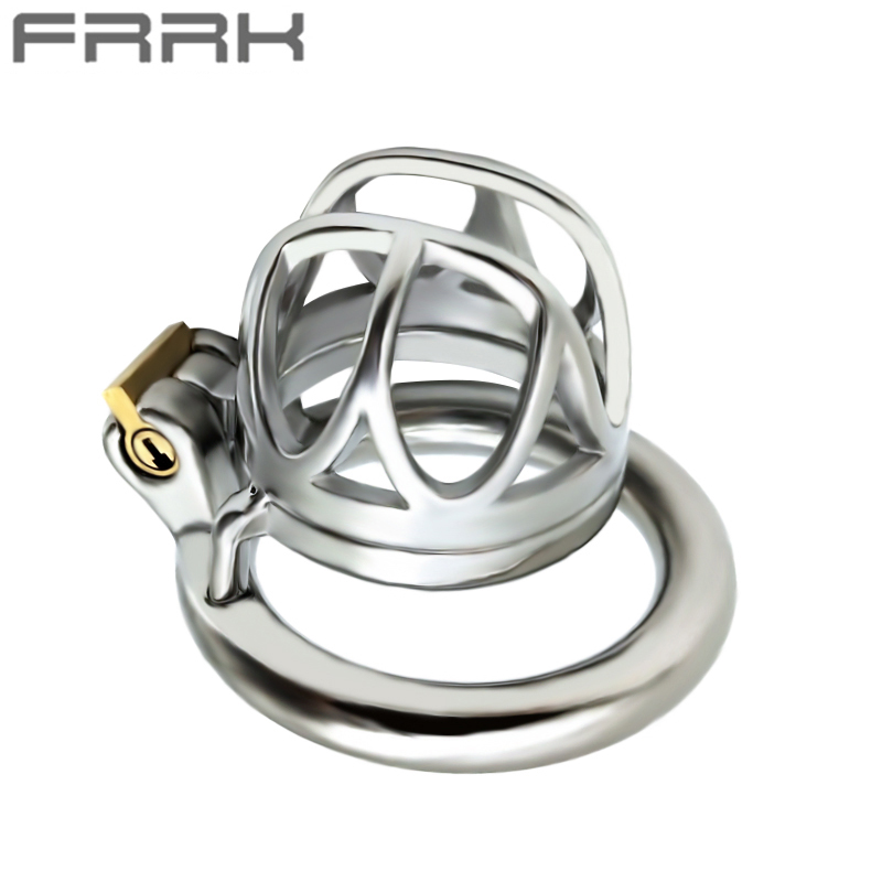 FRRK-39 Round Ring 304 Stainless Steel Chastity Cage