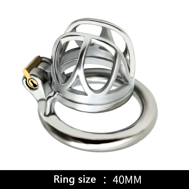 FRRK-39 Round Ring 304 Stainless Steel Chastity Cage - Image 6
