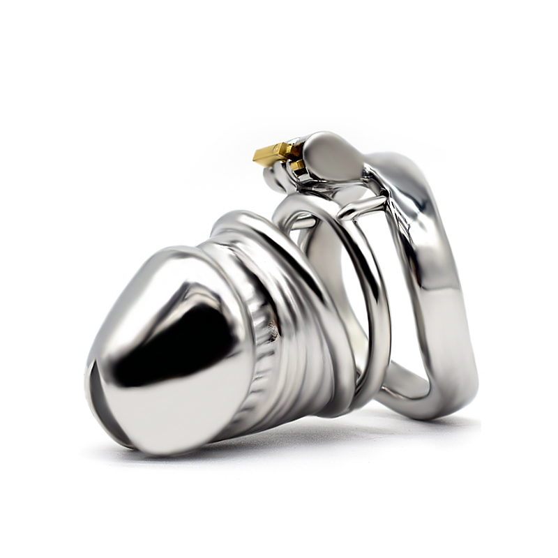 FRRK-52C Curved Ring 304 Stainless Steel Chastity Cage - Image 3