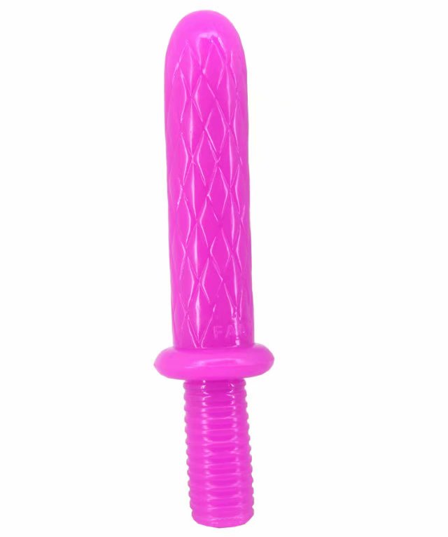 FAAK072 31.1cm Fruit Dildo with Handle Anal Plug - Image 3