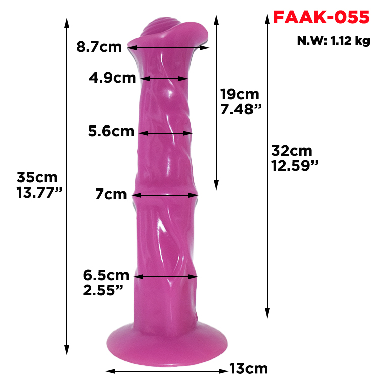 FAAK055 36cm Bull Dildo - Image 5