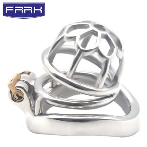 FRRK-01C Curved Ring 304 Stainless Steel Chastity Cage