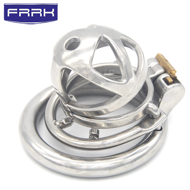 FRRK-04 Round Ring 304 Stainless Steel Chastity Cage - Image 5