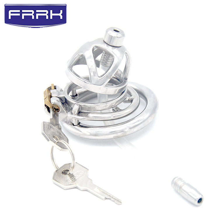 FRRK-04 Round Ring 304 Stainless Steel Chastity Cage - Image 7