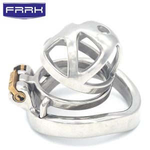 FRRK-04C Curved Ring 304 Stainless Steel Chastity Cage