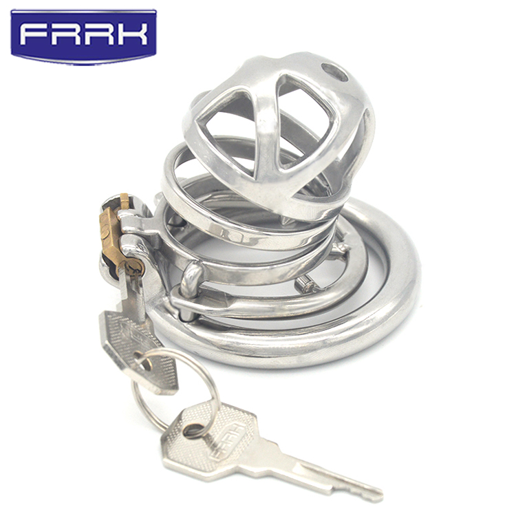 FRRK-05 Round Ring 304 Stainless Steel Chastity Cage - Image 10