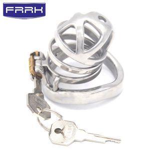 FRRK-05C Curved Ring 304 Stainless Steel Chastity Cage