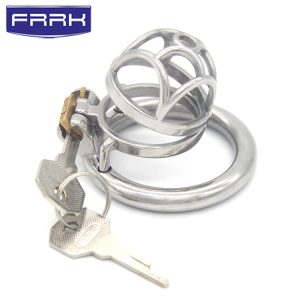 FRRK-07 Round Ring 304 Stainless Steel Chastity Cage