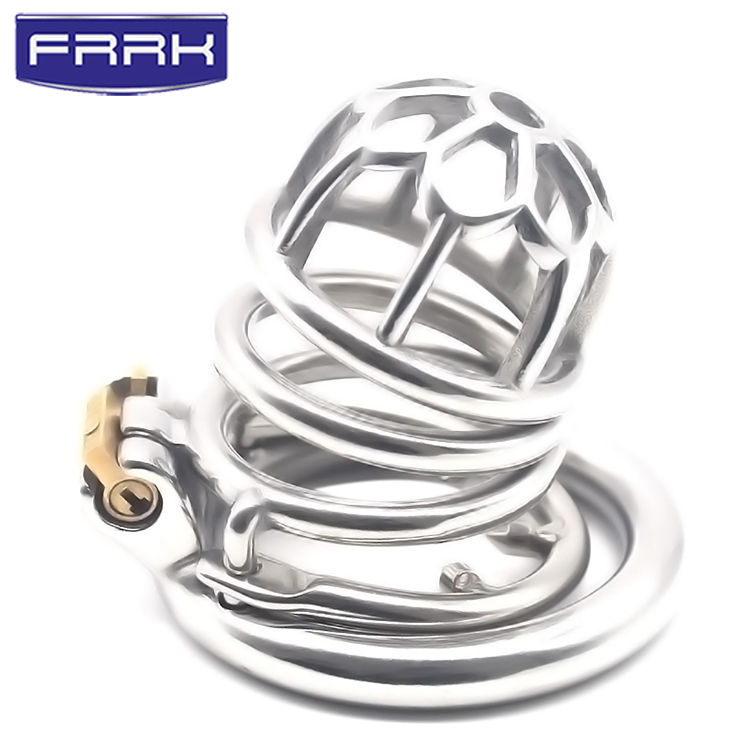 FRRK-02 Round Ring 304 Stainless Steel Chastity Cage - Image 5