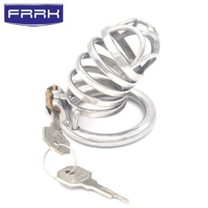 FRRK-09 Round Ring 304 Stainless Steel Chastity Cage