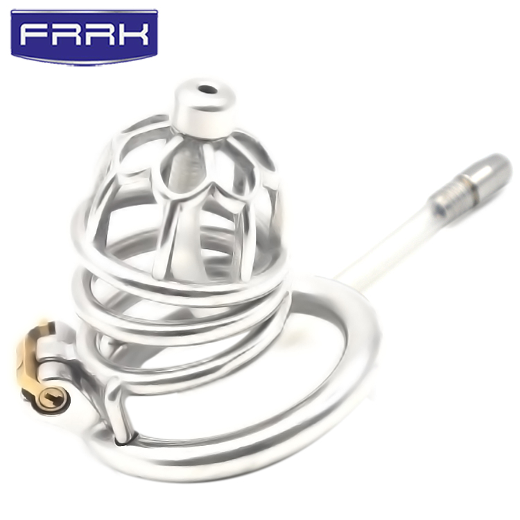FRRK-02 Round Ring 304 Stainless Steel Chastity Cage - Image 6