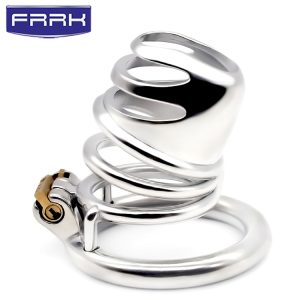 FRRK-14 Round Ring 304 Stainless Steel Chastity Cage