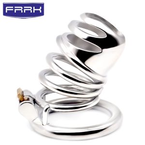 FRRK-15 Round Ring 304 Stainless Steel Chastity Cage