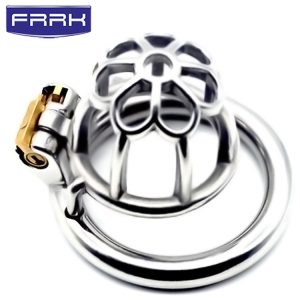 FRRK-18 Round Ring 304 Stainless Steel Chastity Cage