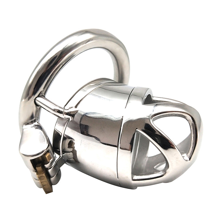 FRRK-19C Curved Ring 304 Stainless Steel Chastity Cage