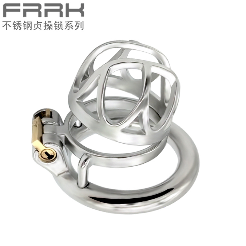 FRRK-40 Round Ring 304 Stainless Steel Chastity Cage