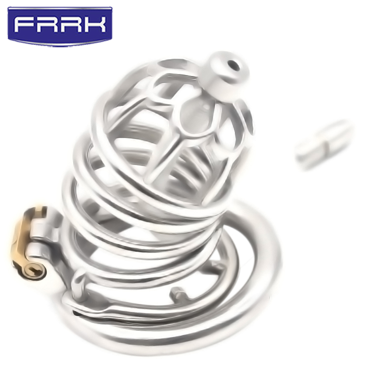 FRRK-03 Round Ring 304 Stainless Steel Chastity Cage - Image 7