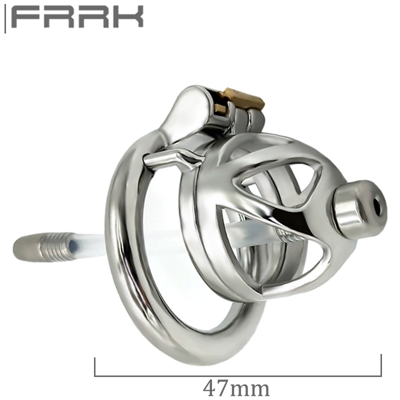 FRRK-48 Round Ring 304 Stainless Steel Chastity Cage - Image 7