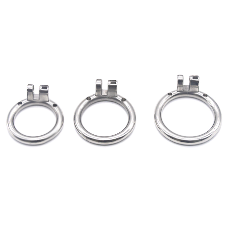 FRRK-05 Round Ring 304 Stainless Steel Chastity Cage - Image 3