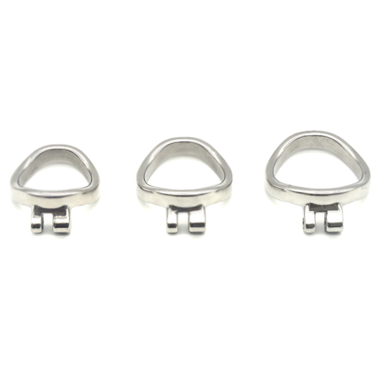 FRRK-01C Curved Ring 304 Stainless Steel Chastity Cage - Image 6