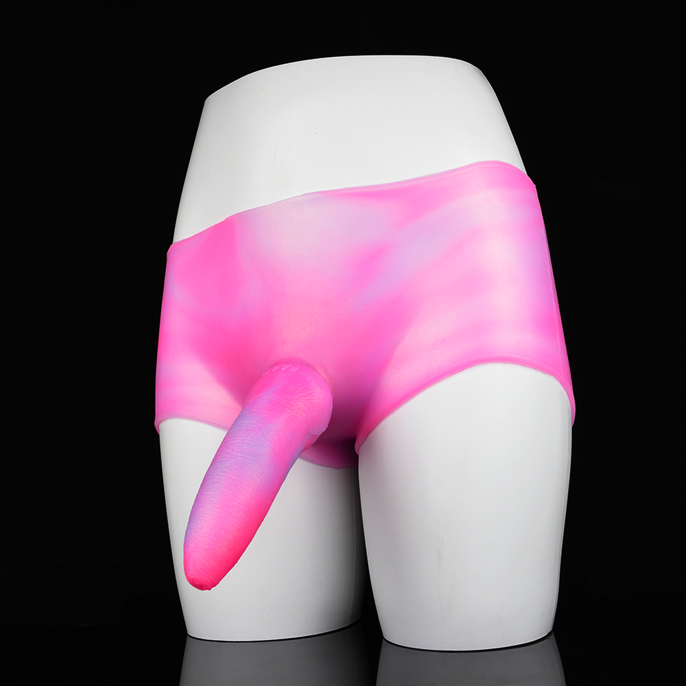 F-LT61 Leopard Dildo Silicone Leather Pants - Image 2