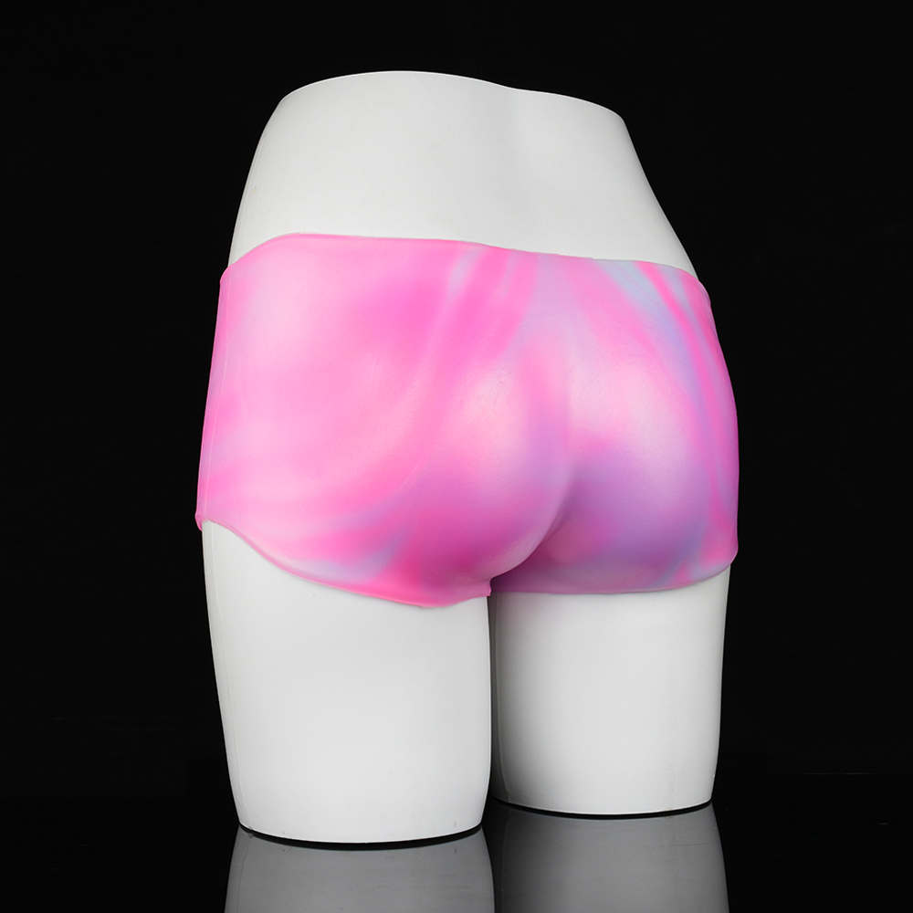 F-LT125 Weiner Dog Dildo Silicone Leather Pants - Image 2