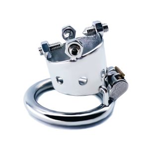 FRRK-29 Round Ring 304 Stainless Steel Chastity Cage