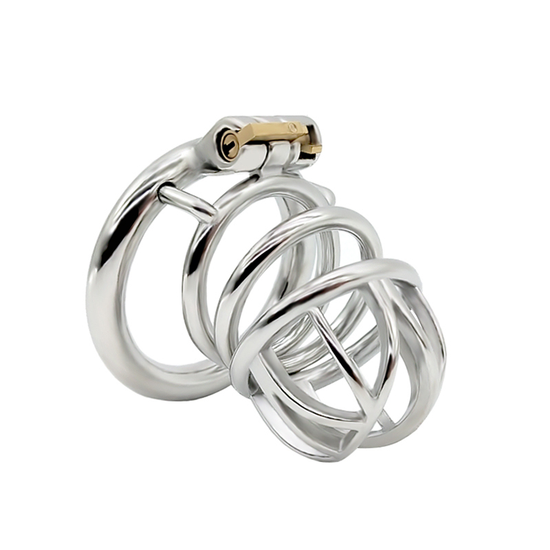 FRRK-45 Round Ring 304 Stainless Steel Chastity Cage - Image 4