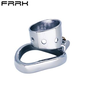 FRRK-98C Curved Ring 304 Stainless Steel Chastity Cage