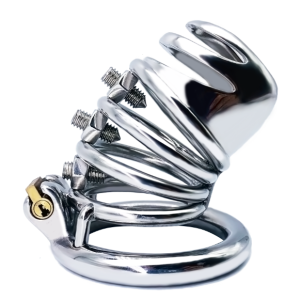 FRRK-103 Round Ring 304 Stainless Steel Chastity Cage