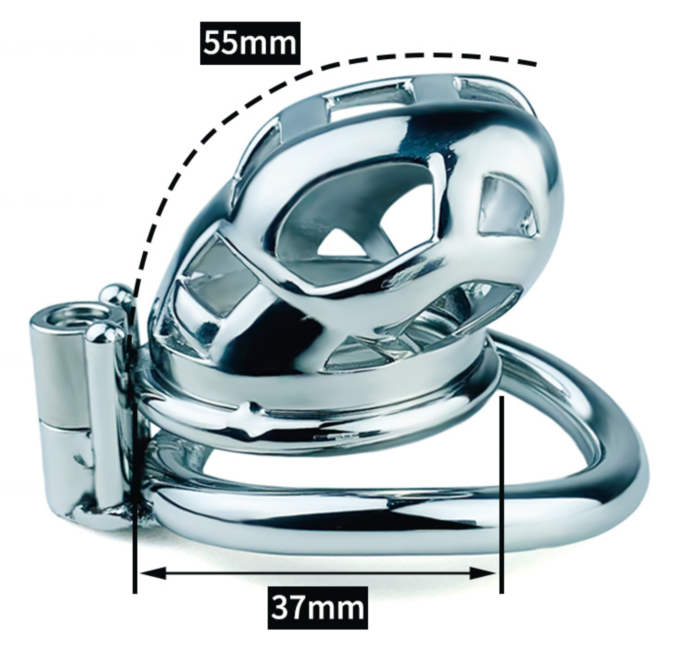 FRRK-142 304 Stainless Steel Chastity Cage