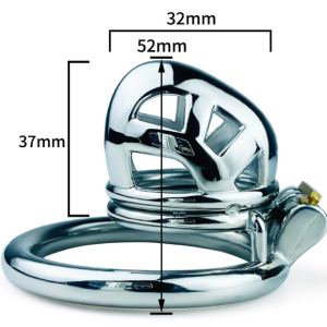 FRRK-144 Round Ring 304 Stainless Steel Chastity Cage