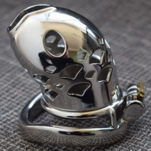 FRRK-85C Curved Ring 304 Stainless Steel Chastity Cage