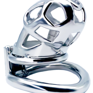 FRRK-88C Curved Ring 304 Stainless Steel Chastity Cage