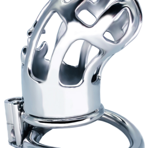 FRRK-93C Curved Ring 304 Stainless Steel Chastity Cage