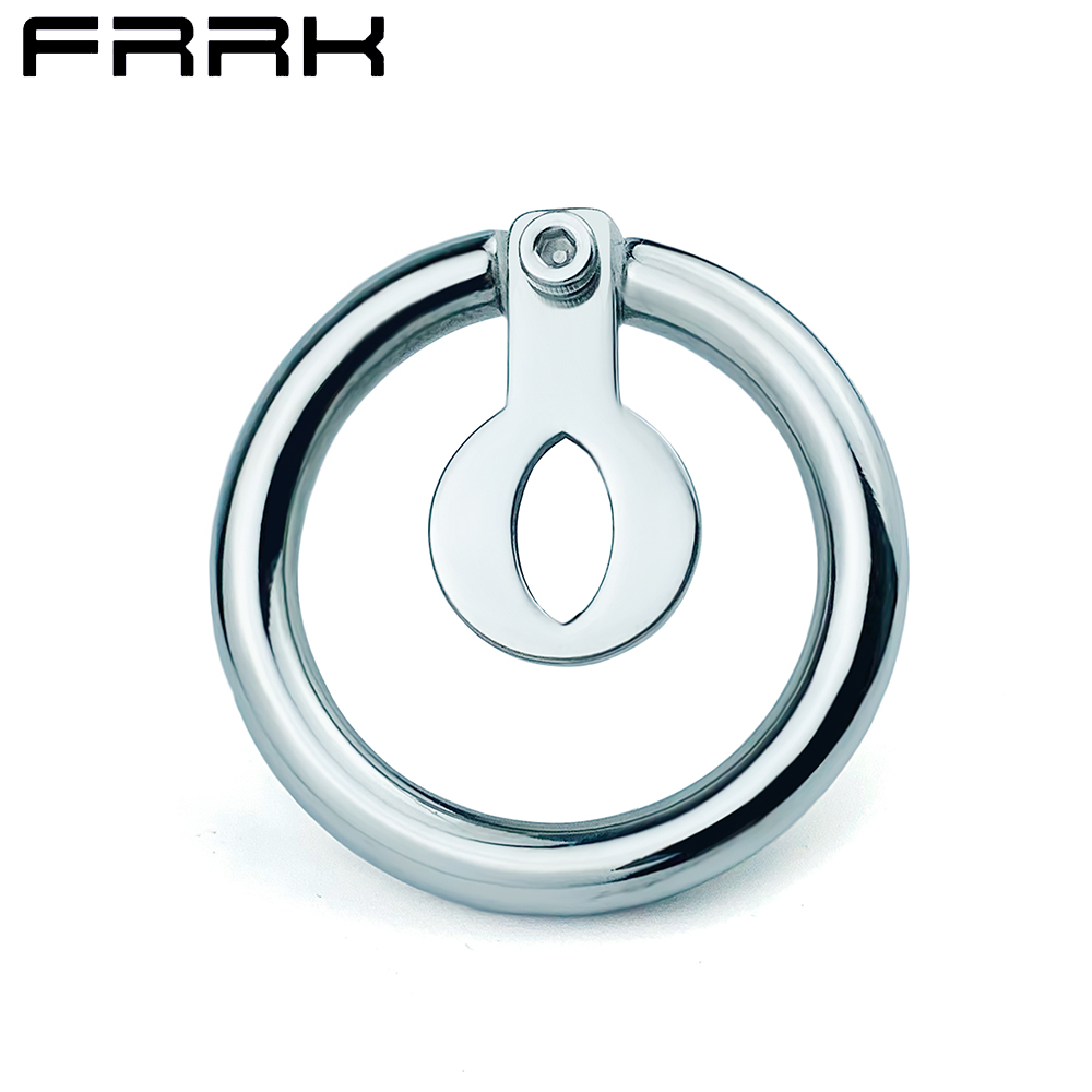 FRRK-135 Round Ring 304 Stainless Steel Chastity Cage