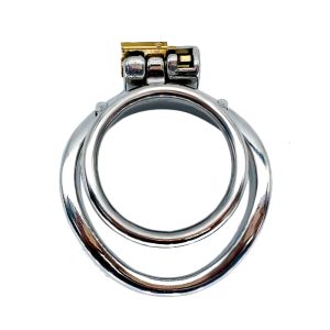 FRRK-121C Curved Ring 304 Stainless Steel Chastity Cage