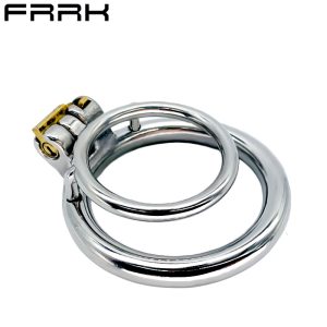 FRRK-121 Round Ring 304 Stainless Steel Chastity Cage