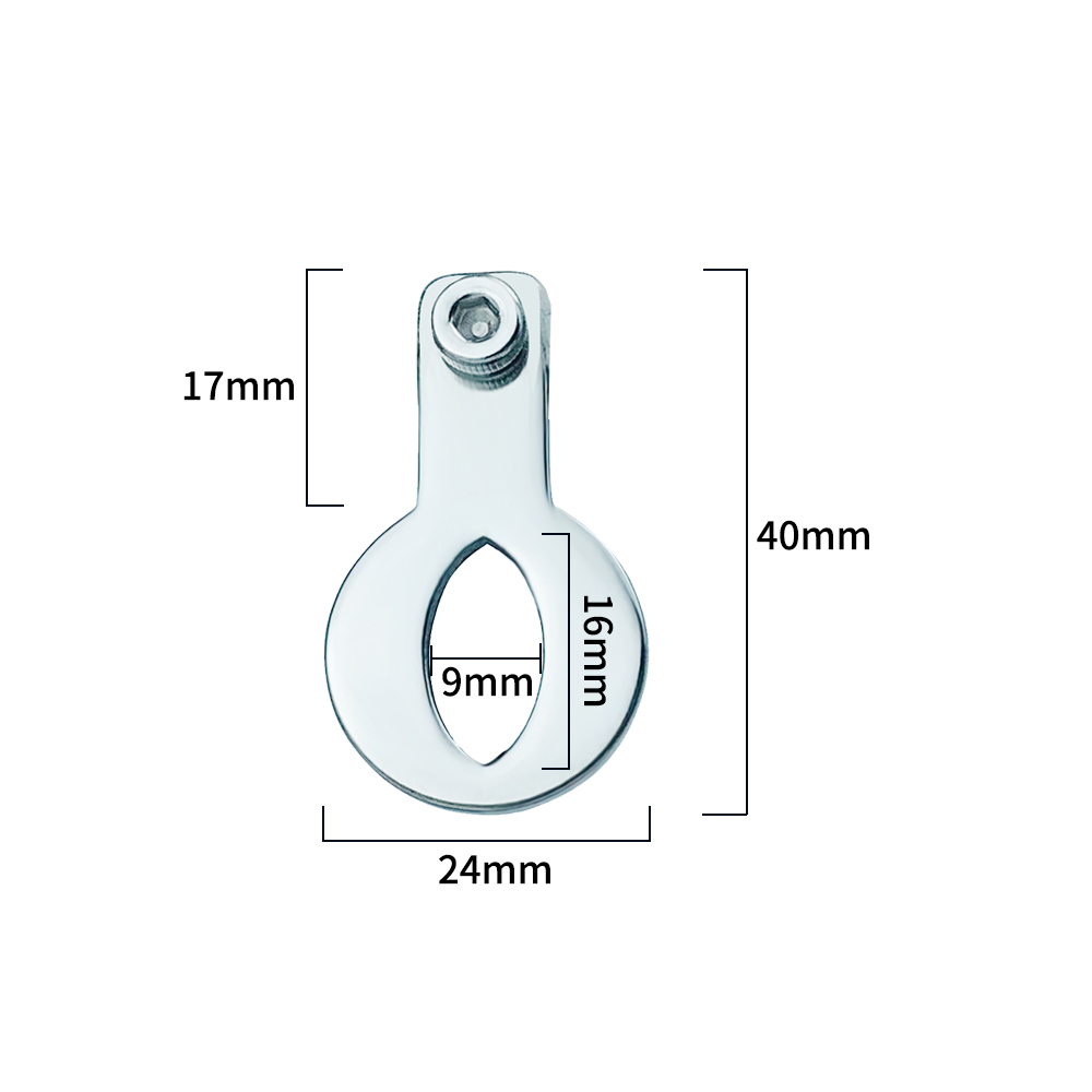 FRRK-135 Round Ring 304 Stainless Steel Chastity Cage - Image 6