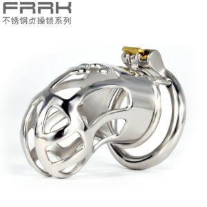 FRRK-86 Round Ring 304 Stainless Steel Chastity Cage