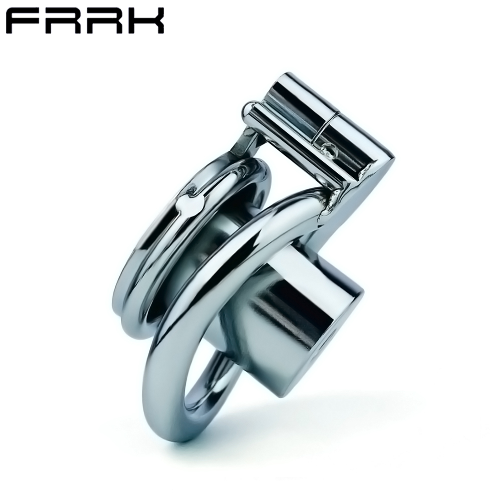 FRRK-151 Curved Ring 304 Stainless Steel Chastity Cage