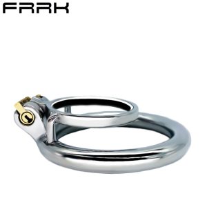 FRRK-122 Round Ring 304 Stainless Steel Chastity Cage