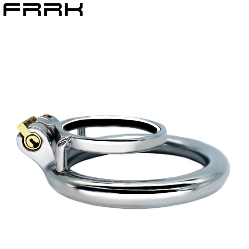 FRRK-122 Round Ring 304 Stainless Steel Chastity Cage