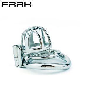 FRRK-130C Curved Ring 304 Stainless Steel Chastity Cage