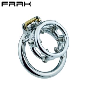 FRRK-132 Round Ring 304 Stainless Steel Chastity Cage