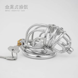 FRRK-104 Round Ring 304 Stainless Steel Chastity Cage