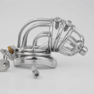 FRRK-104C Curved Ring 304 Stainless Steel Chastity Cage